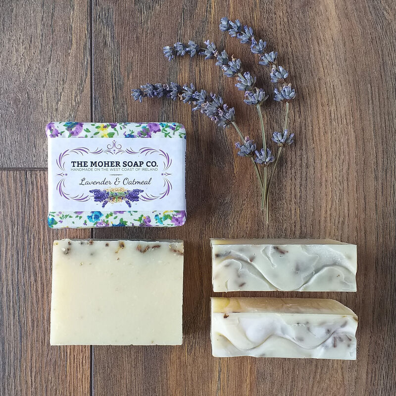 The Moher Soaps Co. Lavender & Oatmeal Natural Soap